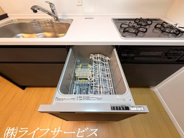 システムキッチン／ビルトイン食洗機付！