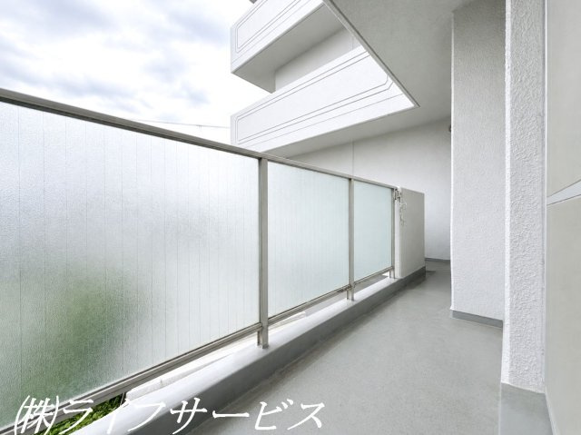 北東側バルコニー