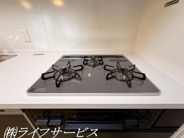 キッチン3口ガスコンロ