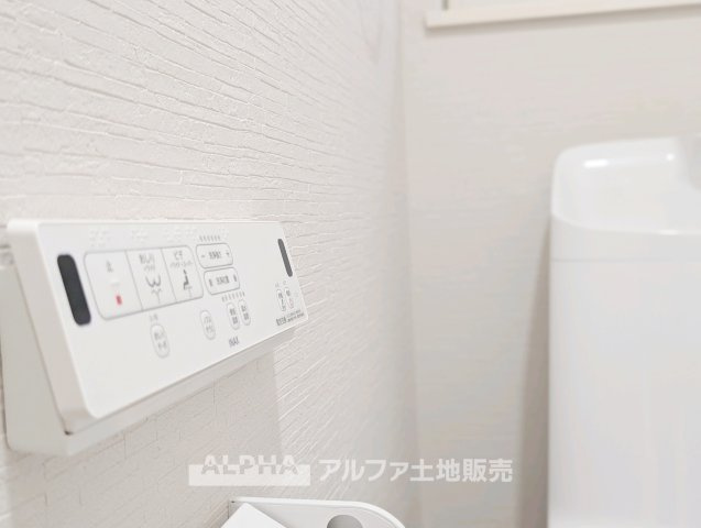 ゆったりとした空間のトイレです