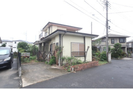 春日部市西金野井土地の外観