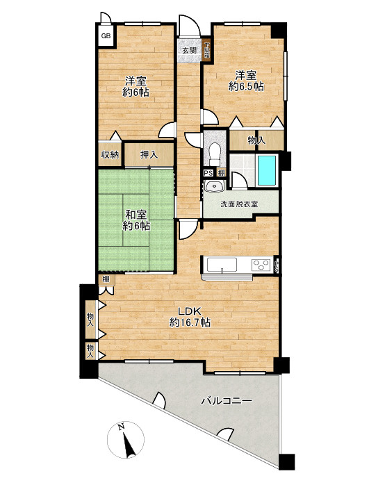 間取り：333000053048