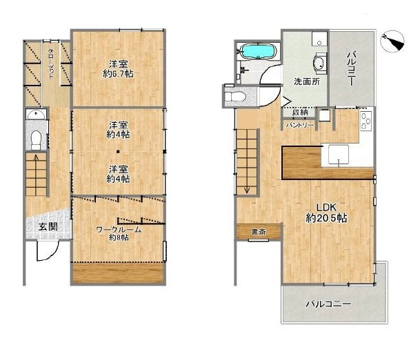 間取り：328000612909