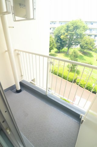 北側バルコニー