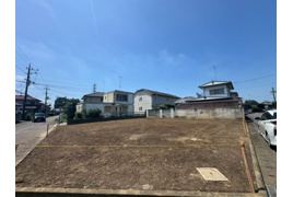 -三丁目不動産- 太田市烏山上町 北東角地、更地の外観