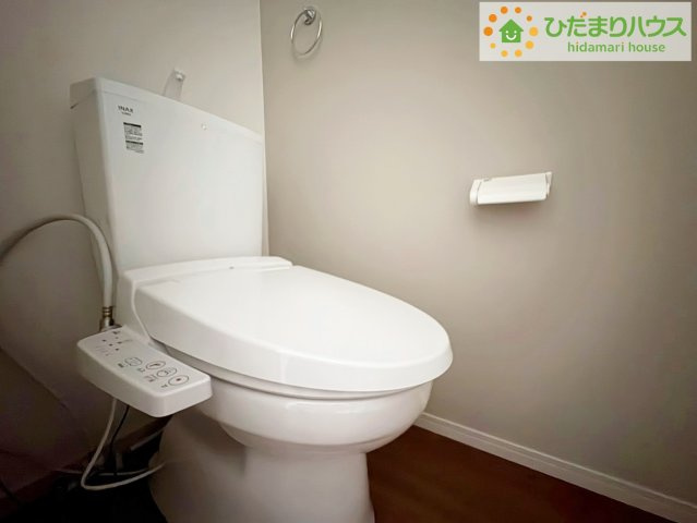 トイレは1F、2F共に完備！取り合いになることがありませんね(^^)/