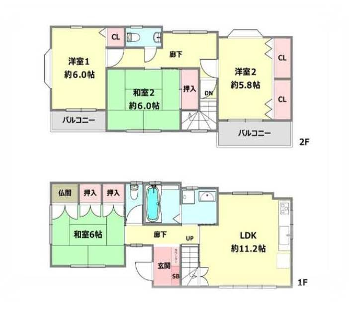 間取り：328000615795