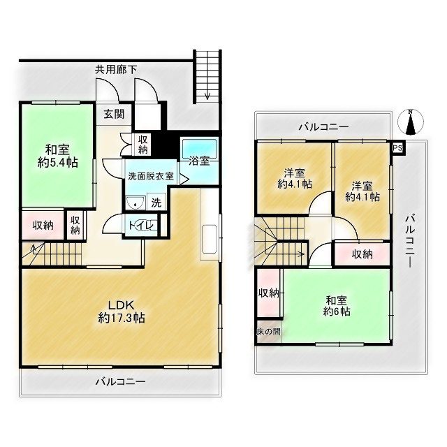 間取り：328000631029