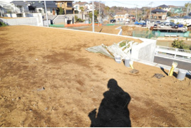 町田市上小山田町の土地の外観