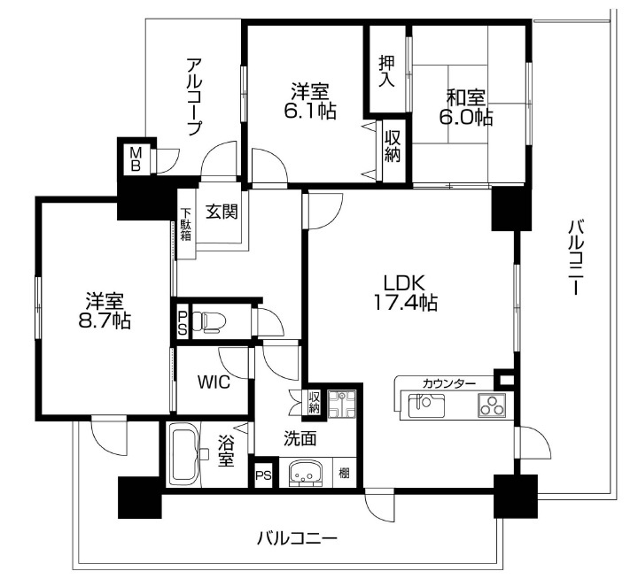 間取り：328000593580