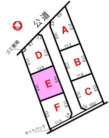 区画図
