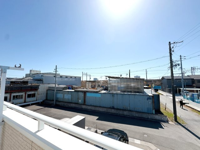 バルコニーからの眺望になります♪
