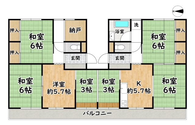 間取り：328000679821