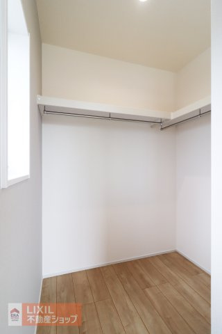 【収納】現地完成写真。しっかり収納がついております！