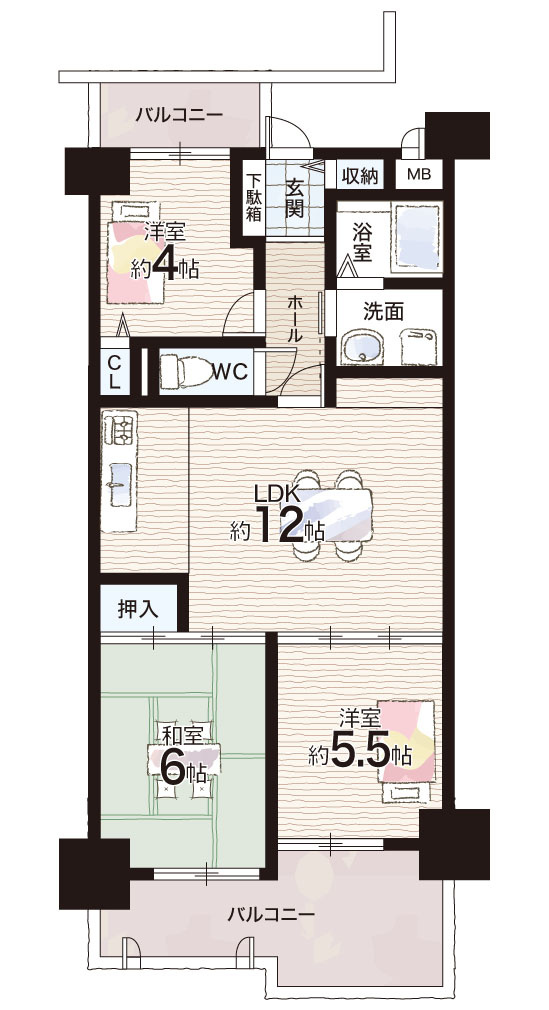 間取り：328000662279