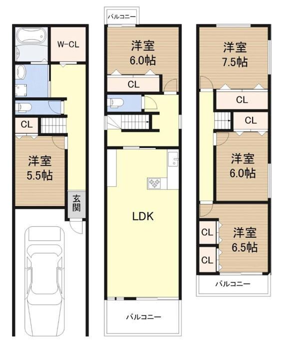 間取り：327001572843