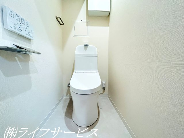 温水洗浄便座付トイレ新調