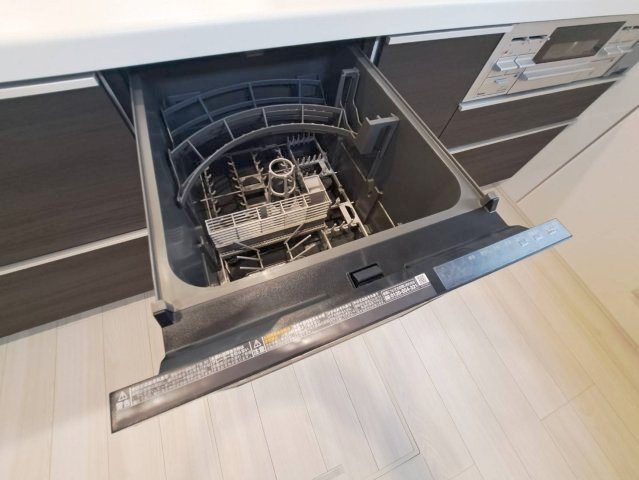 忙しい朝に嬉しいビルトイン食洗機