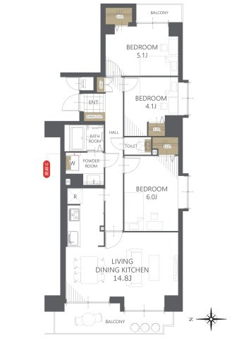 間取り：326000233009