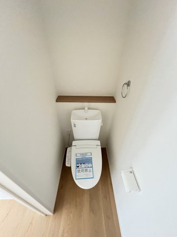 現地写真。2階にもトイレです。