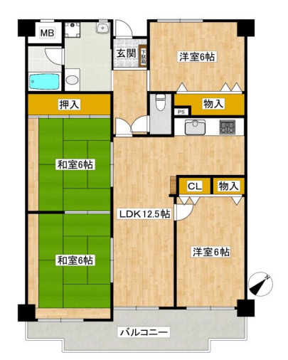 間取り：328000637873
