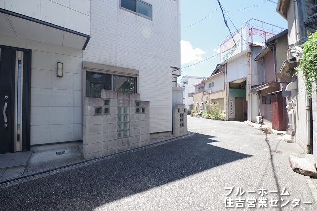 前面道路の写真です！