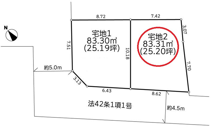 区画図：314002635208