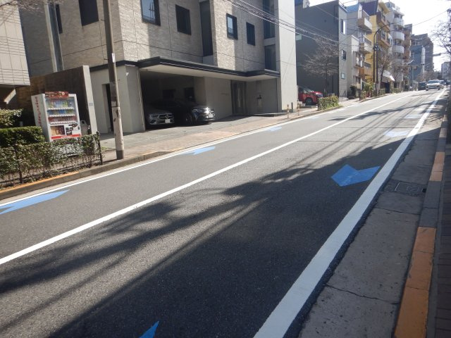前面道路