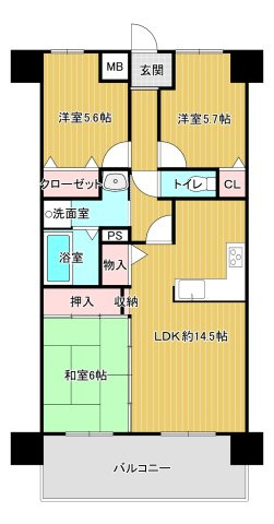 間取り：328000596534