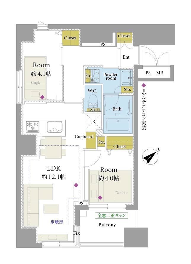 間取り：313004778110