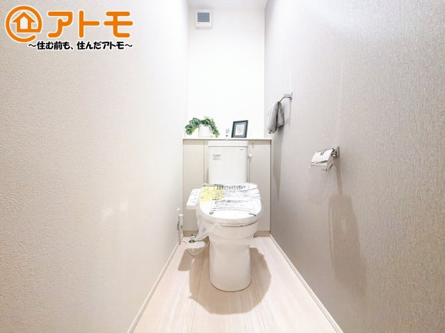 2つトイレがあるので朝も混みあわずに使うことができます！