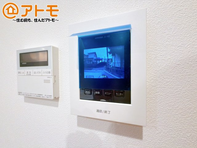 TVモニター付きインターホンは防犯性に優れています！