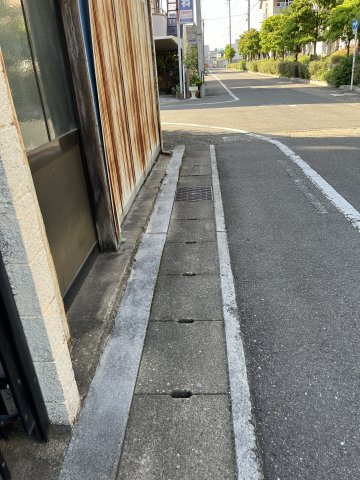 東側道路　南から