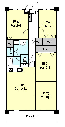 間取り：328000632453