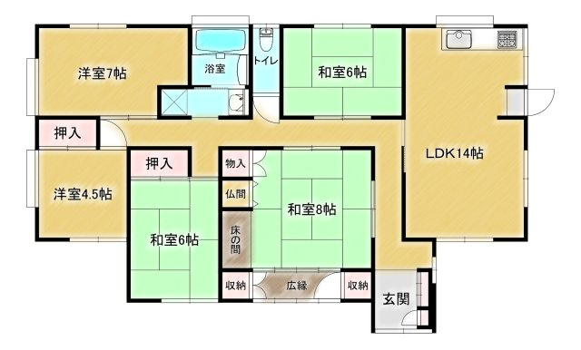 間取り：346000045430