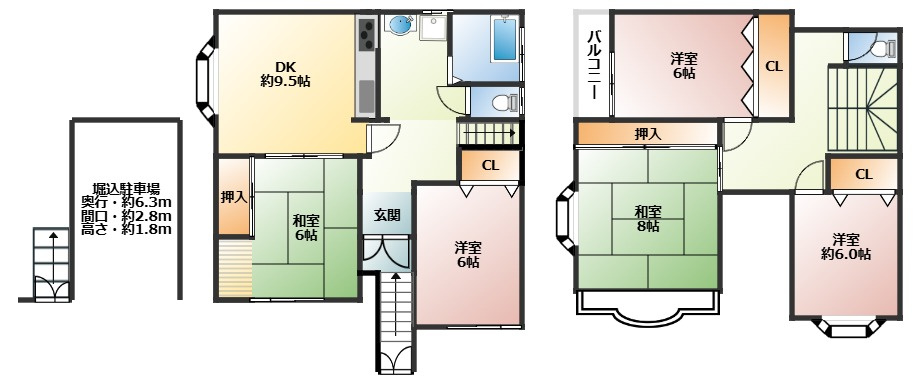 間取り：327001674197