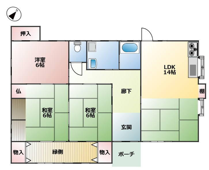 間取り：346000045580