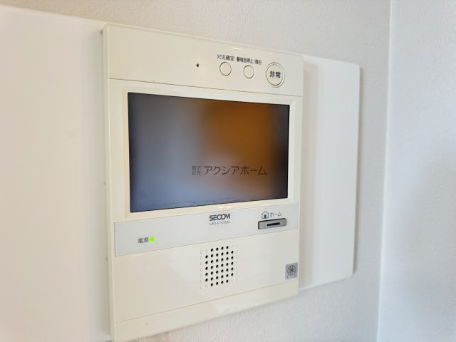 来訪者が確認出来て安心です