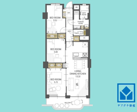 間取り：328000617321