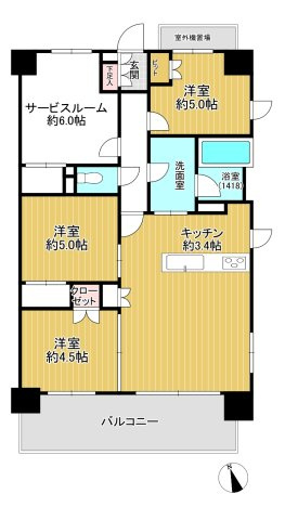 間取り：313004945726