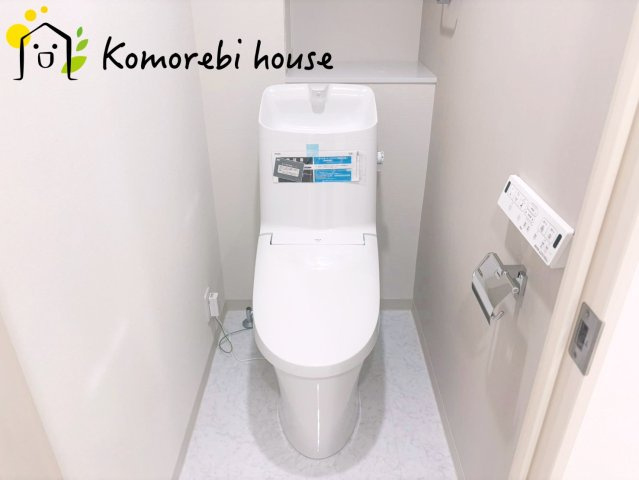 トイレもきれいです