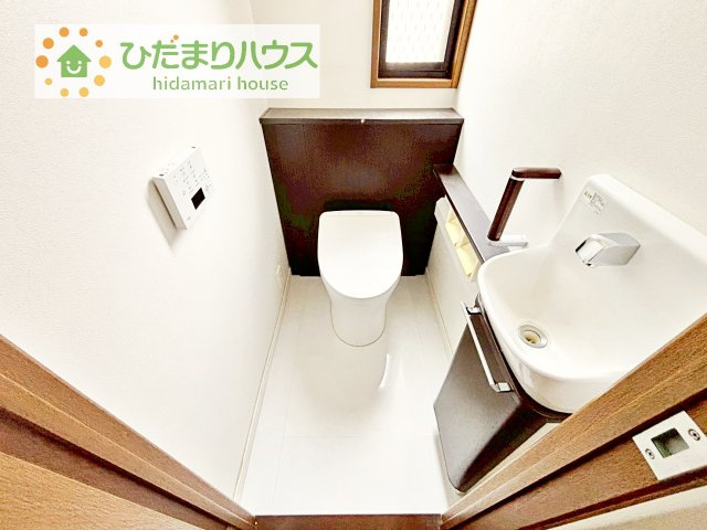 トイレには専用の手洗いカウンター(^^♪