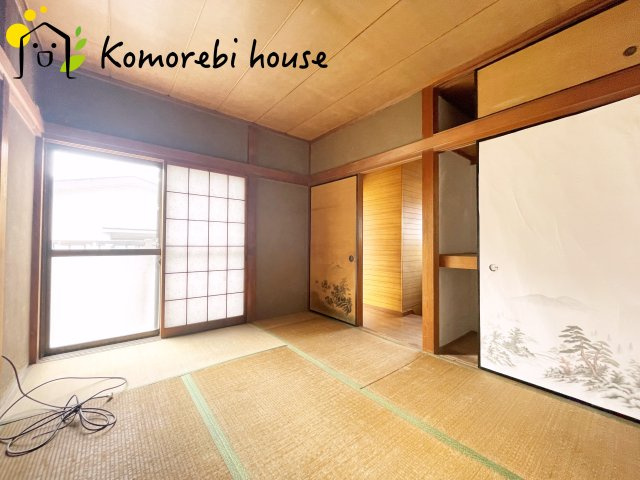 子供のお昼寝に使えるお部屋です