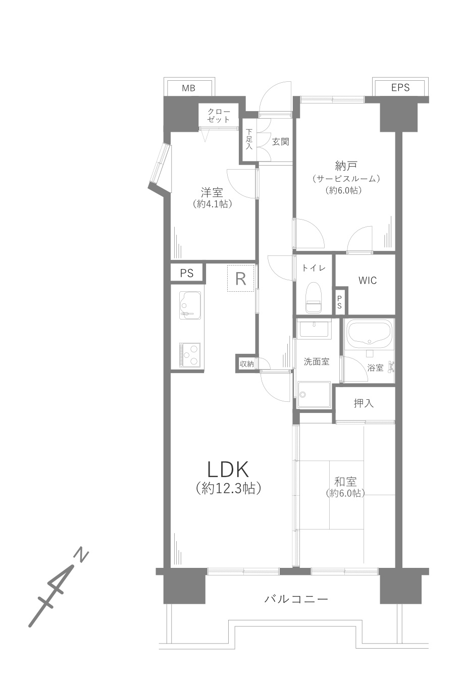 間取り：311002351617