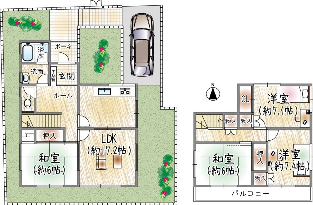 間取り：327001653016