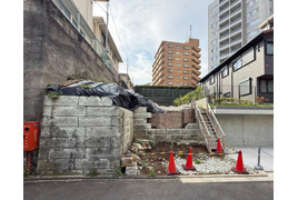 品川区旗の台2丁目 建築条件なし土地の外観