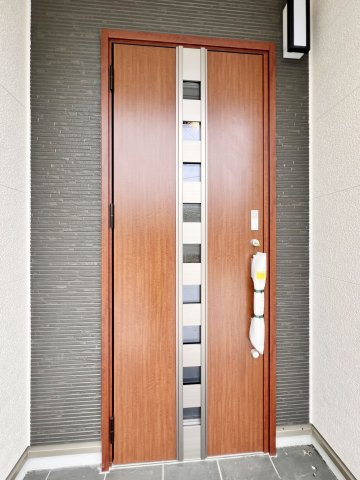 【渋川市石原348番　新築住宅　A号棟の防犯設備】