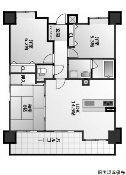 間取り：334000208292