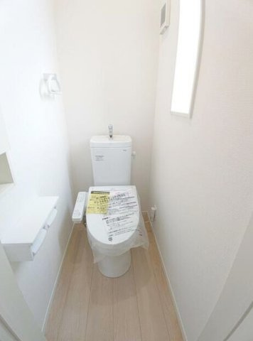 節水型のトイレです。