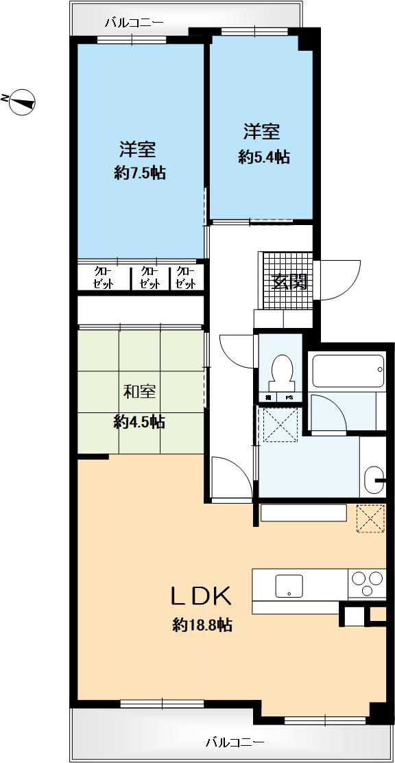 間取り：328000622987